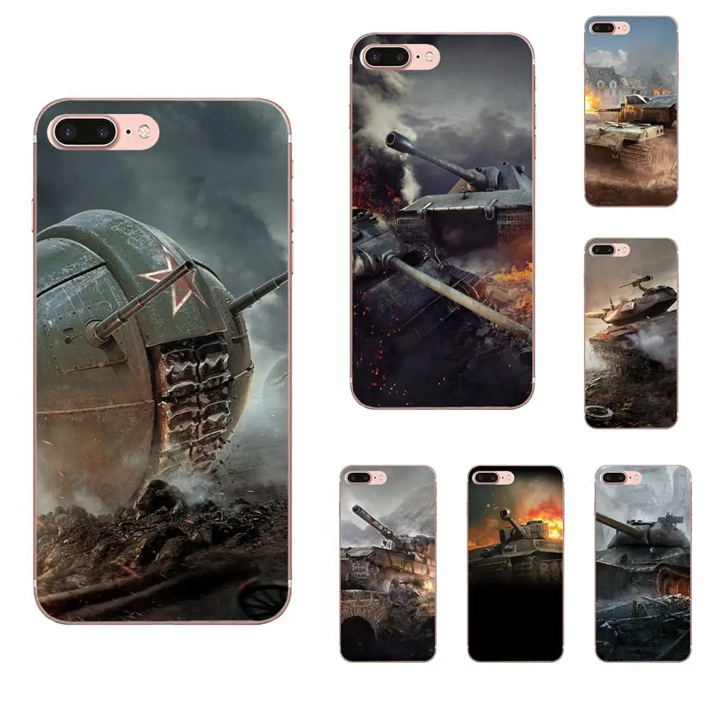 

For Huawei P7 Honor 4C 5A 5C 5X 6 6C 6A 6X 7 7X 8 9 V8 V10 Y3II Y5II Y6II G8 Play Lite Soft Luxury New World Of Tanks