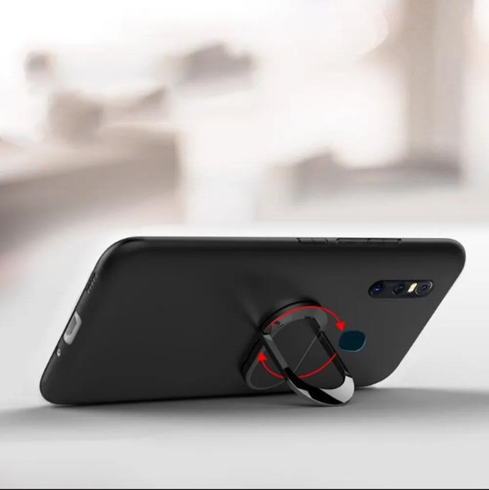 Мягкий чехол для Asus Zenfone Max Plus M2 ZB634KL магнитное кольцо на палец матовый мягкий Shot ZB