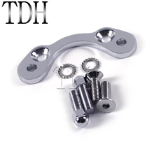 Хромированная Пружинная Вилка тройник Топ зажим 4-3/" стояк отверстия для стандартных 3-1/2" мотоцикл