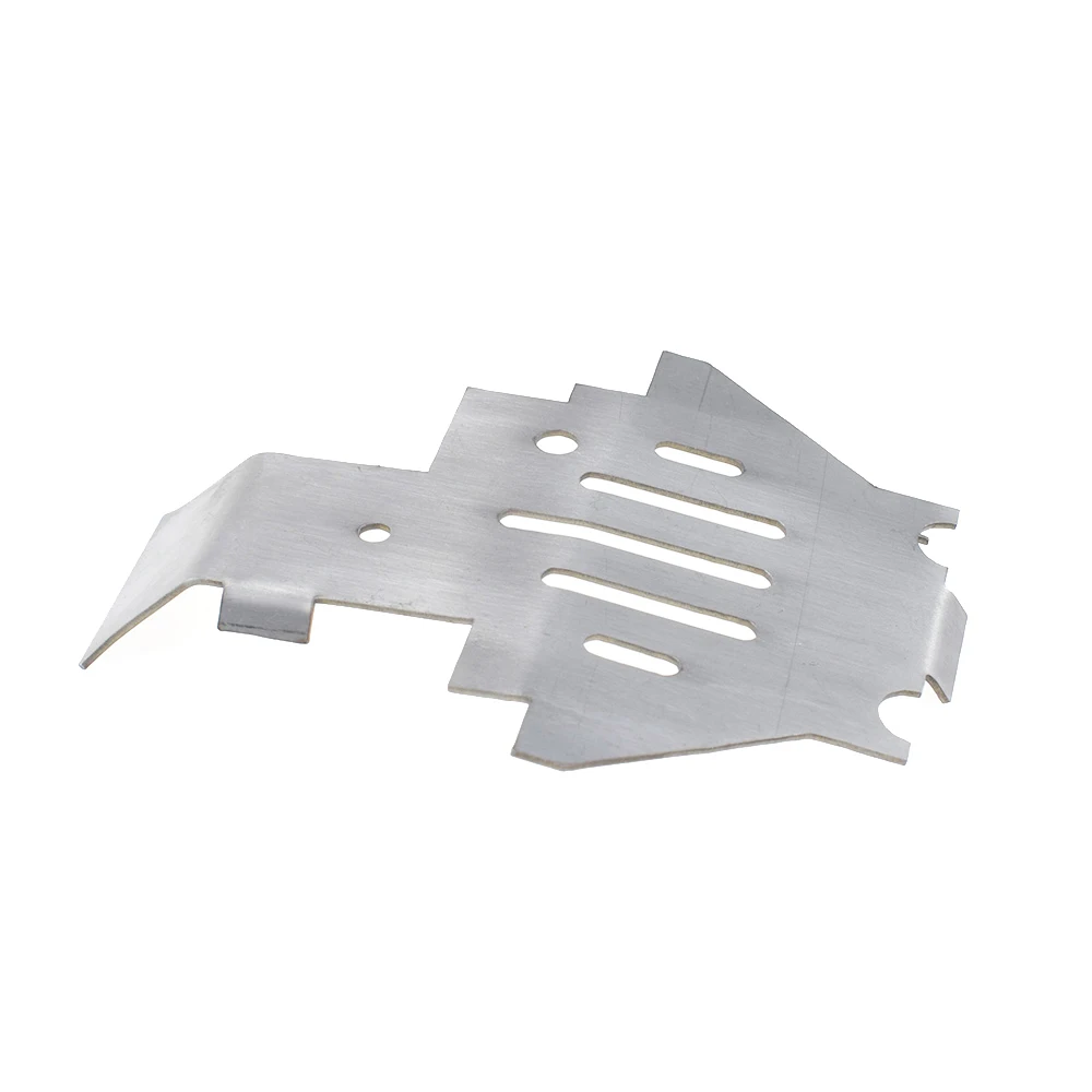 

RC Stainless Steel Chassis Armor Protection Skid Plate for 1/10 RC Traxxas Trx-4