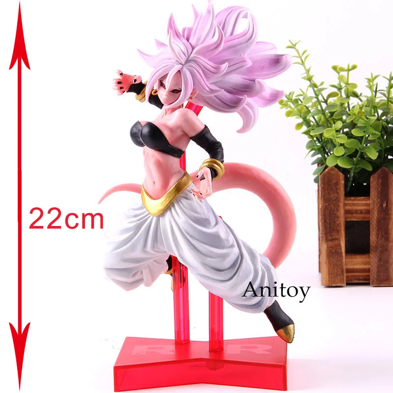 Android 21 Battle Ver. Figure Action Game Dragon Ball Fighter Z PVC Collection Model Toy Dragonball Gift for Kids