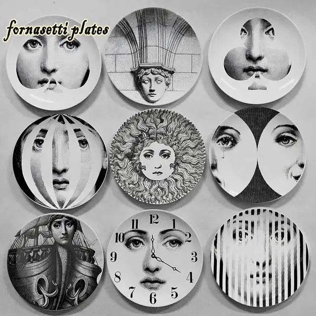 2016 Christmas Decorations Italy Fornasetti Plates Decorative Plate 2016 Christmas Decorations Italy Fornasetti Plates Decorative Plate 8 Inch Wall Home Decor In Bowls From Garden On Aliexpress
