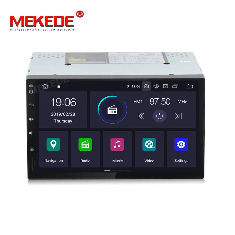 Flash Deal PX30 Android 9.0 Auto Radio Quad Core 7Inch 2DIN Universal Car NO DVD player GPS Stereo Audio Head unit Support DAB DVR OBD BT 1