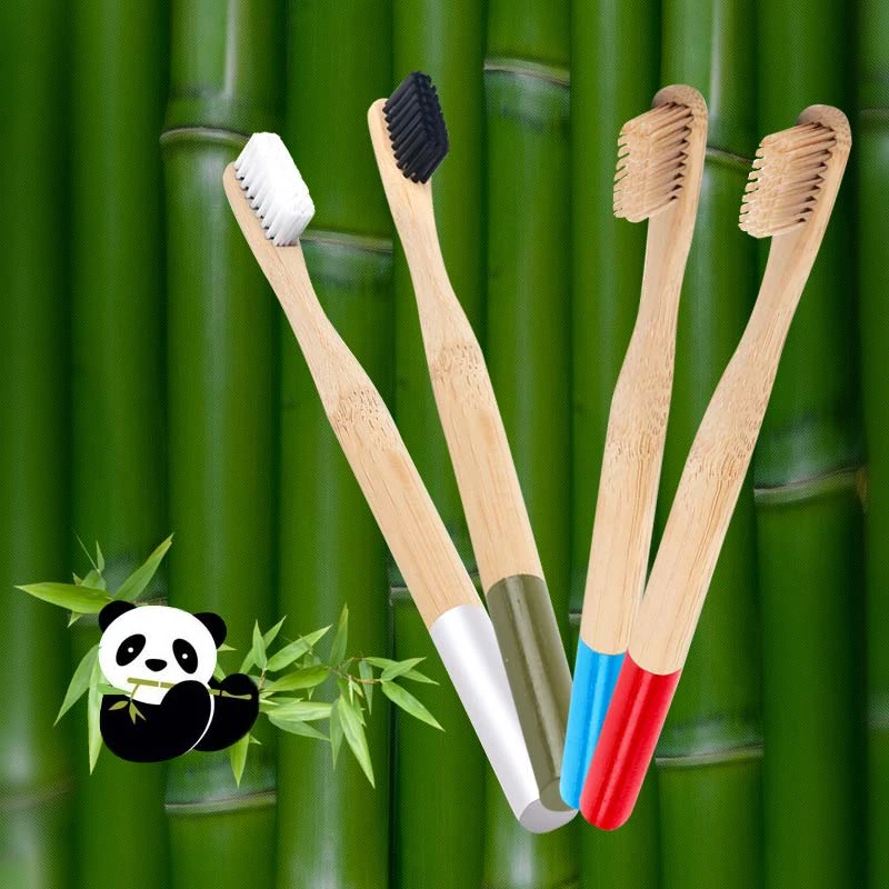 1 st Drop Schip Milieuvriendelijke Natuurlijke Bamboe Lage Carbon Bamboe Houten Handvat Tandenborstel Draagbare Borstel|Toothbrushes| - AliExpress