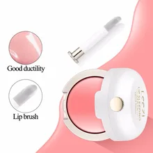 New Lip Mask Care Moisturizing Nourishing Lighten Lip Lines Rose Essential Oil Lip Care Cream with Brush maquiagem