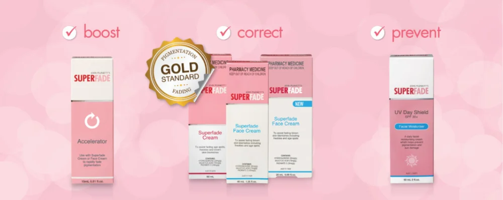 Superfade Cream To assist fading brown skin blemishes including freckles and age spots 2