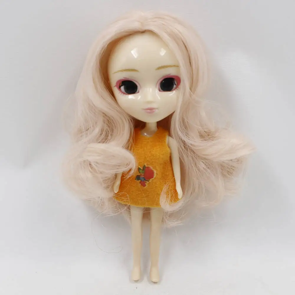 Мини кукла Pullip DBS 11 см как BJD различные цвета волос прическа одежда случайный