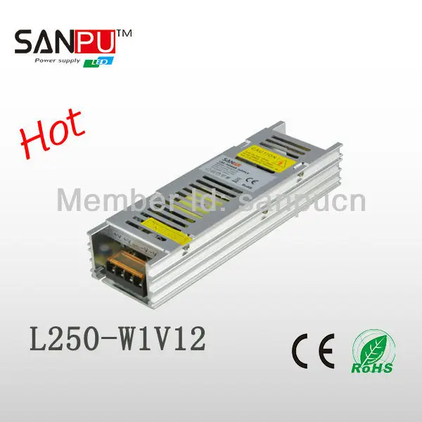 

AC 220V to DC 12V 250W Voltage Transformer Switch Power Supply for Led Strip & Led billboard