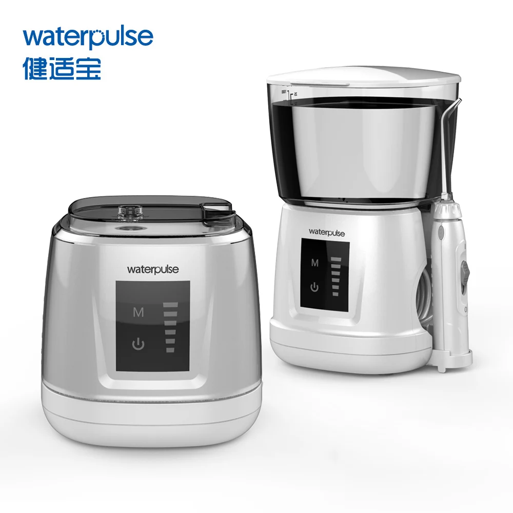 

Waterpulse V700P Oral Irrigator Water Flosser 1000ml Capacity Dental Tooth Floss Tool Oral Irrigation Oral Hygiene With cover