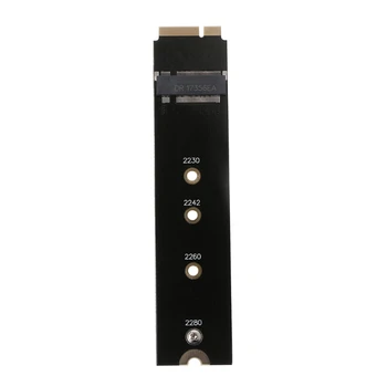 

Adapter Card to 7+17 PIN 64G 128G 256G 512G M.2 NGFF SSD For 2012 MacBook Air