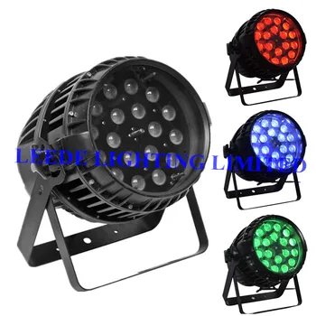

Free shipping 4pcs/lot Waterproof stage wall washer 18x10W zoom wall washer light rgbw Qua-color zoom stage wash light