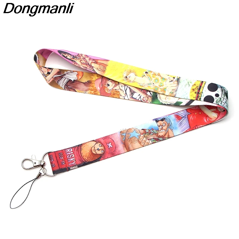 

P2949 Dongmanli ONE PIECE Badge Lanyard for Keys ID Holders Mobile Phone Neck Straps keychain Key Holders