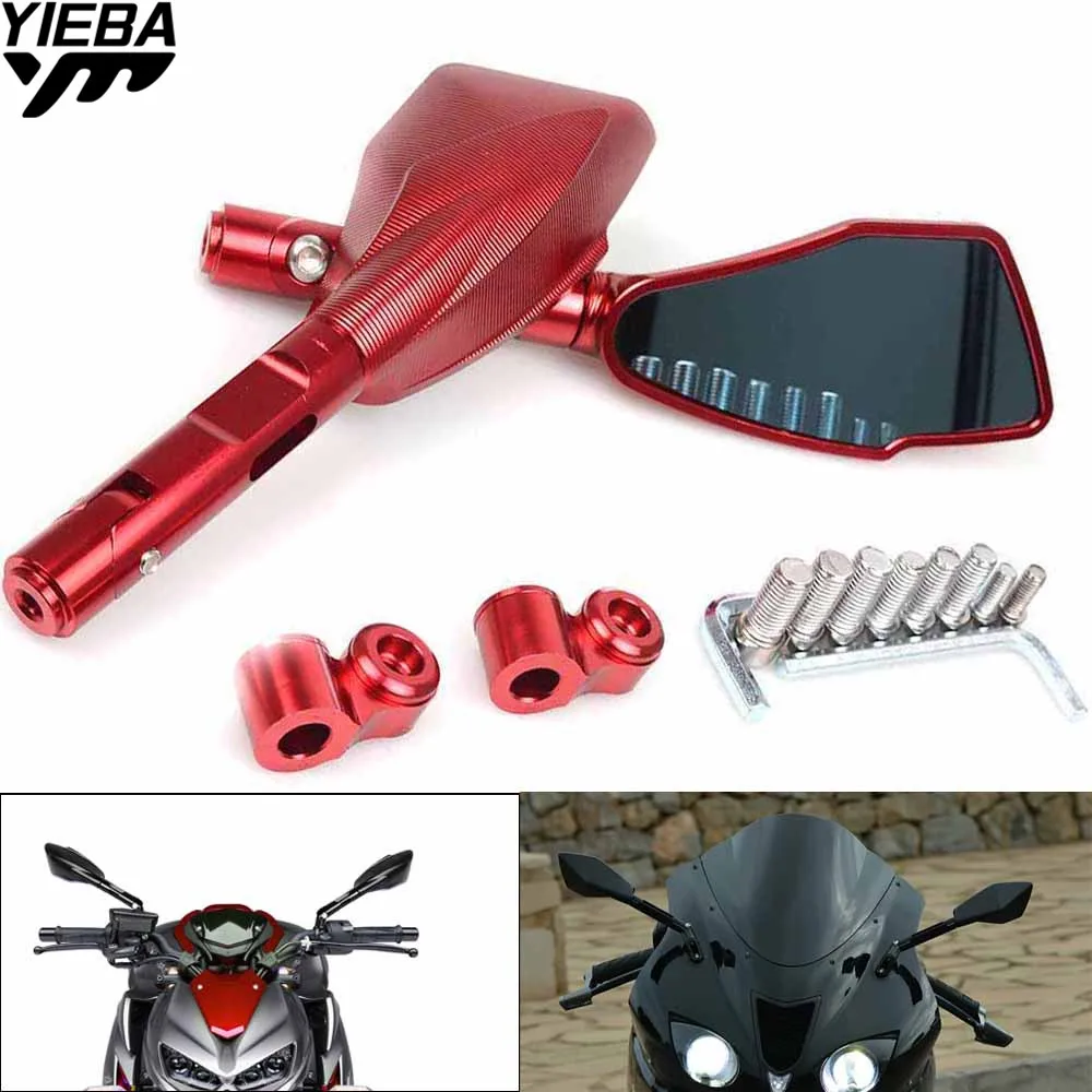 Motorcycle Rearview Mirrors Rear View Side Mirror FOR DUCATI YAMAHA SUZUKI HONDA CBR 929RR CBR 600RR CBR 954RR CB1000R XADV 750