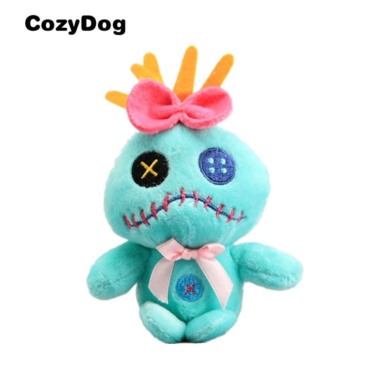 

Free Shipping High Quality Anime Lilo & Stitch Figure Scrump Plush Keychain Cartoon Scrump Cute Peluche Stuffed Pendant