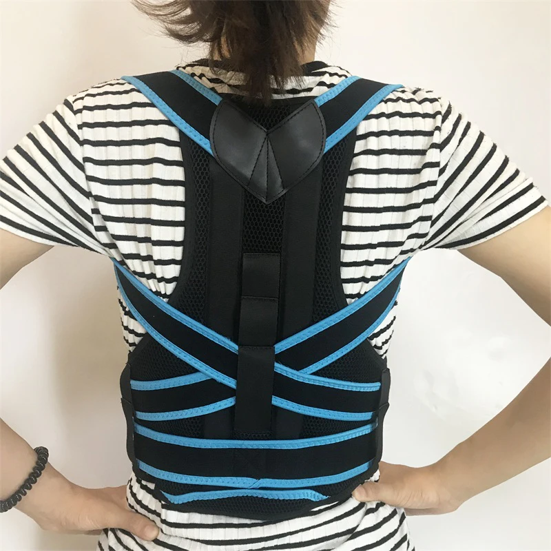 

Teenager Posture Correcter Back Brace Breathable Comfort Clavicle & Shoulder Back Support Belt Children Back Correction