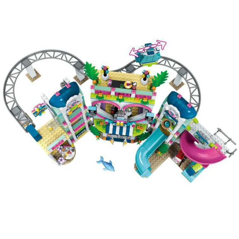 Цена 2019 новые друзья, модели Heartlake City, совместимые с Legoingly Friends, строительные блоки, кирпичные игрушки для детей, рождественские подарки