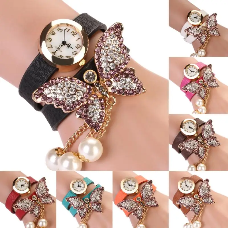 Women Watches Fashion Casual Bracelet Watch Women Relogio Leather Butterfly Analog Quartz Watch Clock Female Montre Femme Women Watches Fashion Casual Bracelet Watch Women Relogio Leather Butterfly Analog Quartz Watch Clock Female Montre Femme