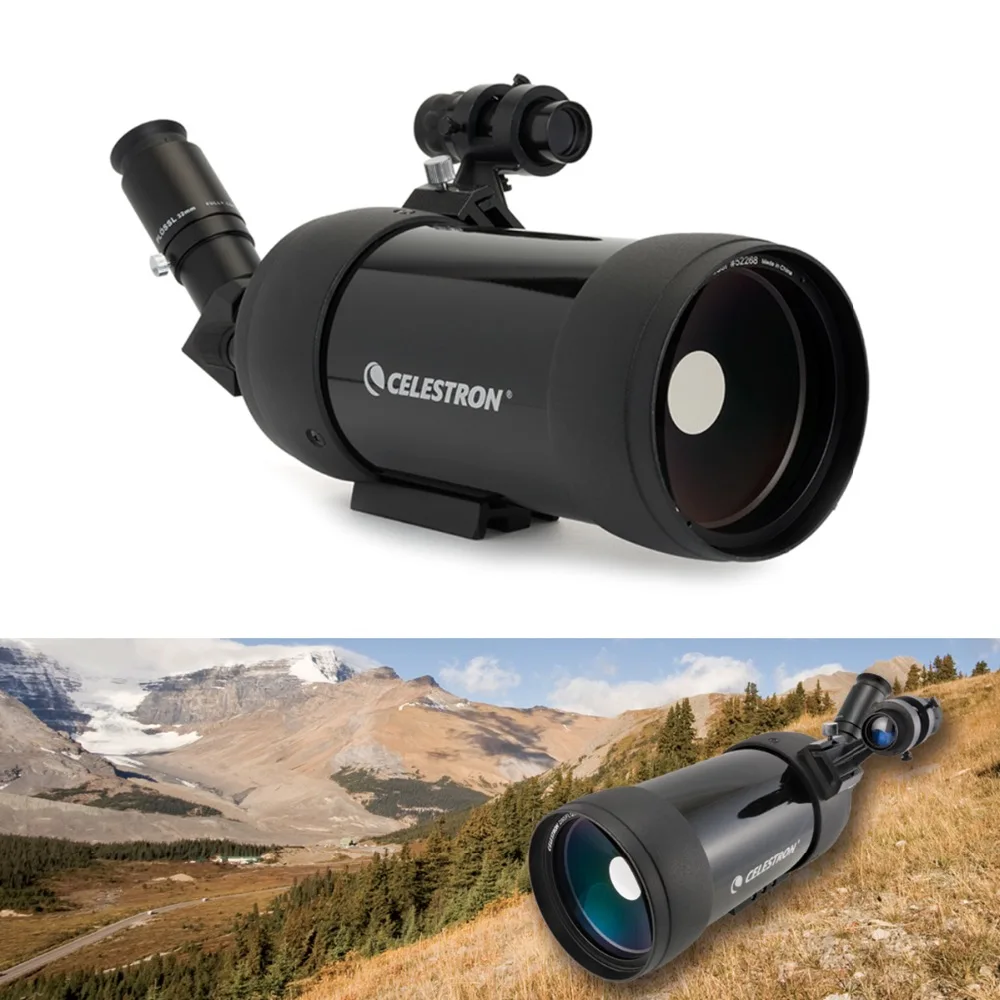 Зрительная труба Celestron C90 MAK телескоп высокой мощности с многослойным покрытием