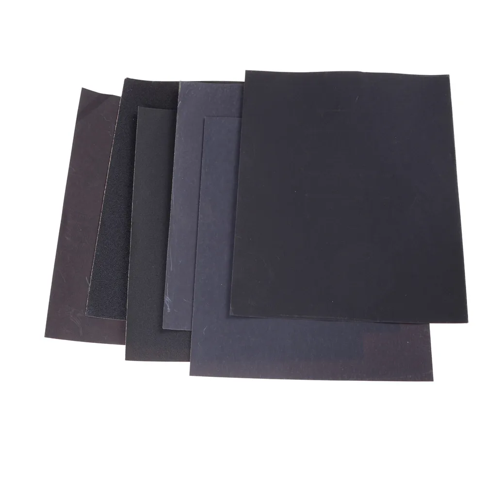 1pc Wet Dry Polishing Sandpaper Grit Granularity Metal Wood 180400800
