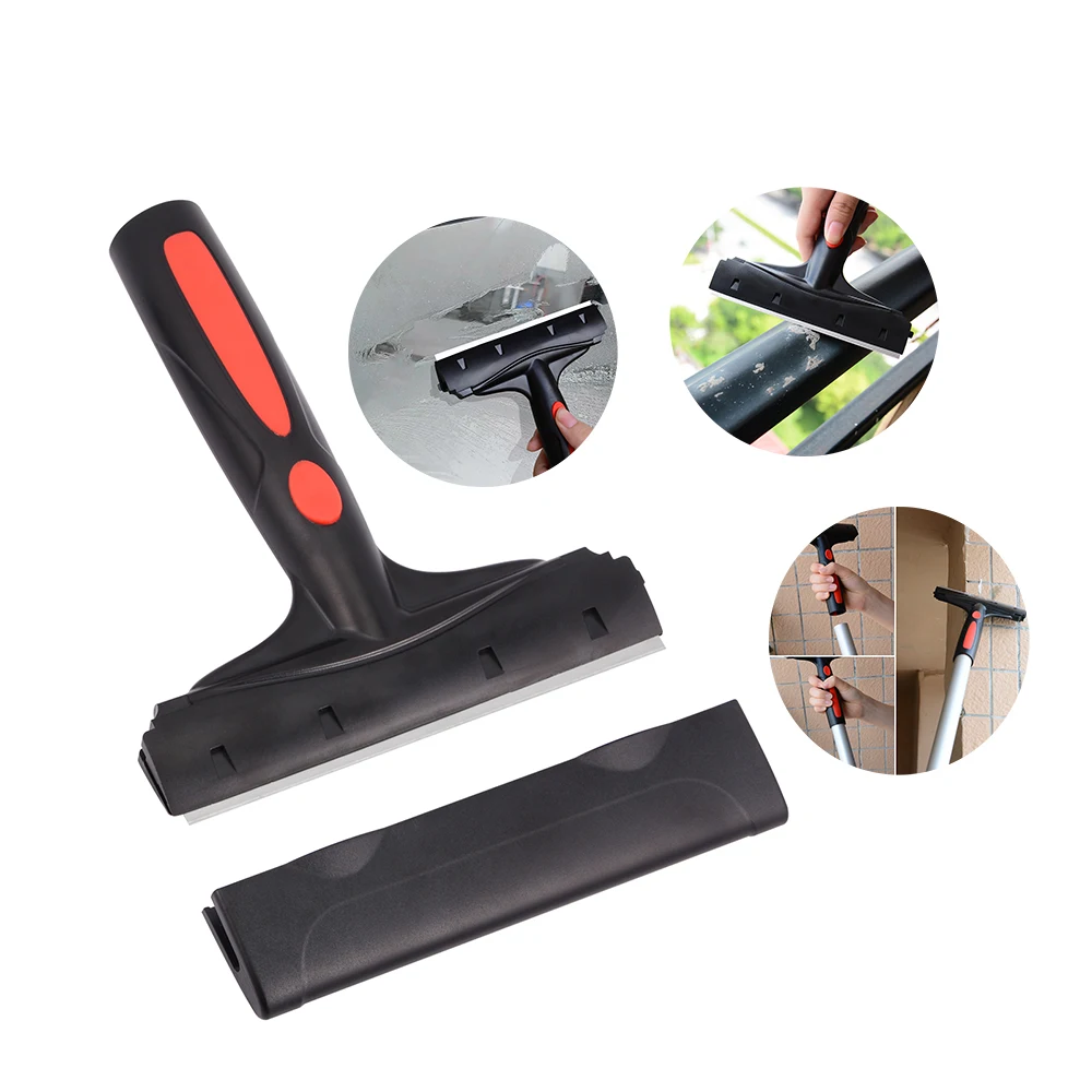 

EHDIS Vinyl Wrap Car Carbon Foil Film Handle Rubber Glue Remover Scraper Squeegee Blade Auto Wrapping Sticker Accessories tools