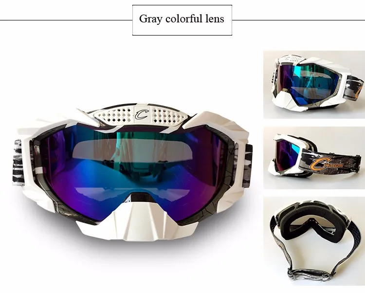 Goggle мотоциклетные очки Brillen Байк Okulary Мотокросс окуло Gafas Occhiali Moto Cyclegear CG07