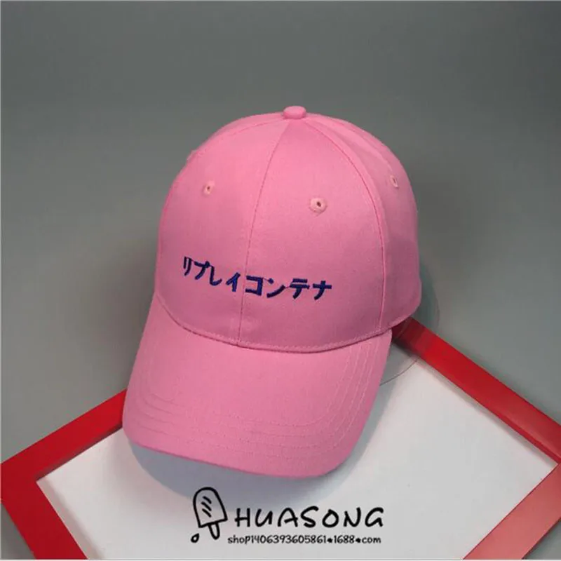 Модные кепки snapback, мужские однотонные японские регулируемые бейсбольные кепки с буквенным принтом для мужчин и женщин, хип-хоп бейсболка, chapeau homme