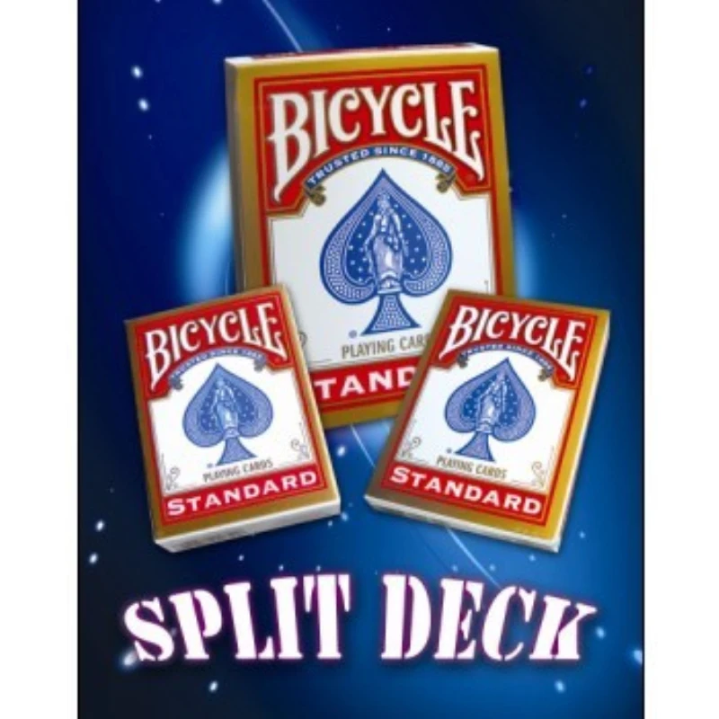 

Split Deck card-box case one into two magic tricks magic props