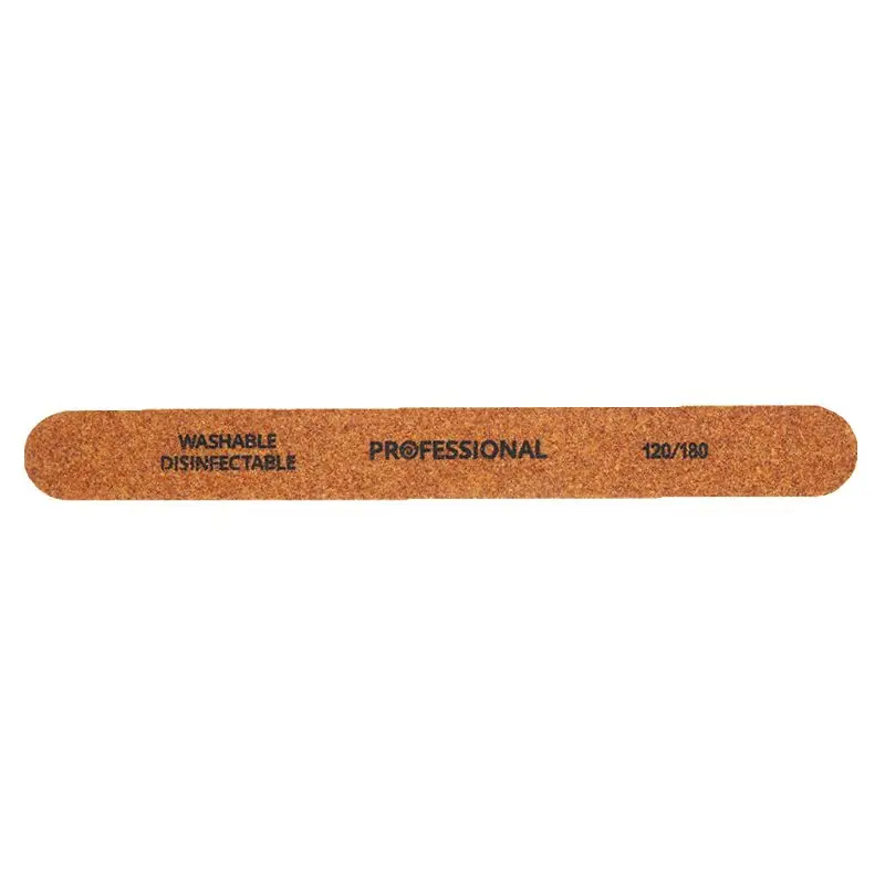 

1pc Double Sided Manicure Tool 120/180 Grit Nail Are File Washable Professional Use Tool