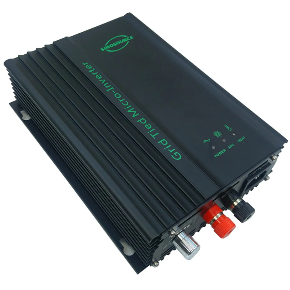 600 Вт mppt солнечный Grid-Tie Инвертор Регулируемая мощность разряда батареи 24 в 36 в 48 в 72 в к AC 110 В или 220 В