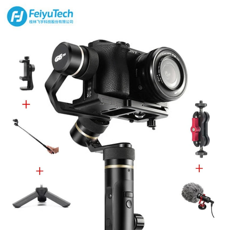 FeiyuTech Feiyu G6 плюс брызг ручной Gimbal стабилизатор для смартфонов Gopro hero беззеркальных