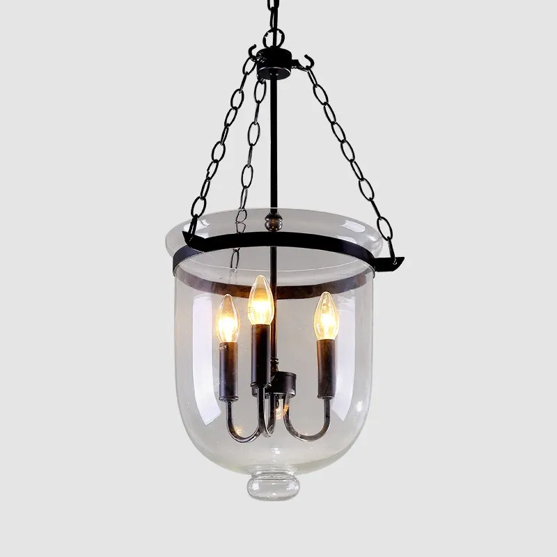Американский кантри промышленный винтажный подвесной светильник led hanglamp Лофт