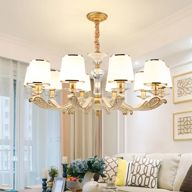 

Modern LED chandelier living room hanging lights Zinc alloy luminaires bedroom lighting home fixtures dining room suspended lamp