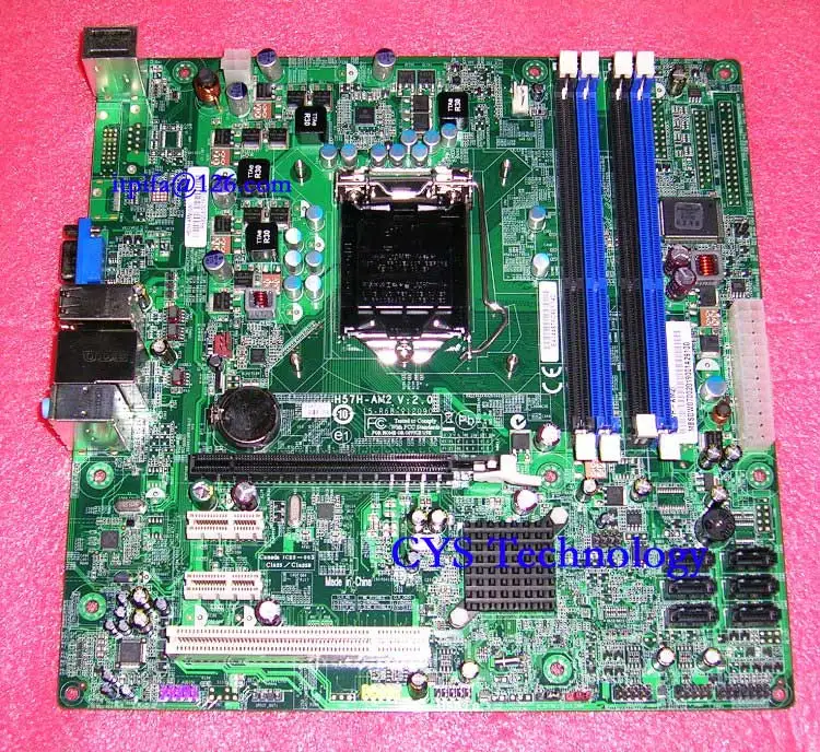 motherboard h57h-am2 i7