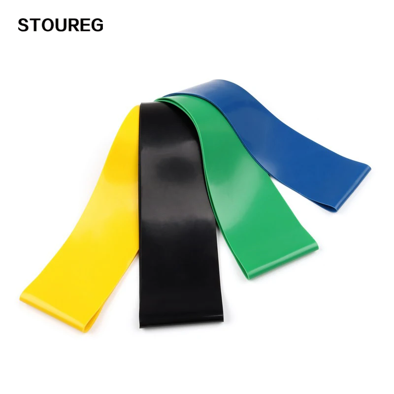 5 Levels Resistance Bands Gym Yoga Strength Training Fitness Band