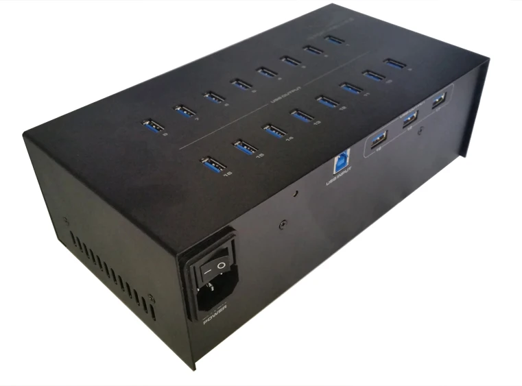 DIPO 4/7/10/ 19 Port USB 3.0 HUB 5V 40A Power