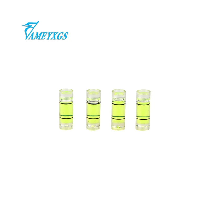 

3/6pcs Archery Compound Bow String Level Impact Resistant Plastic Yellow Color Water Level For Hunting Shooting Accessories