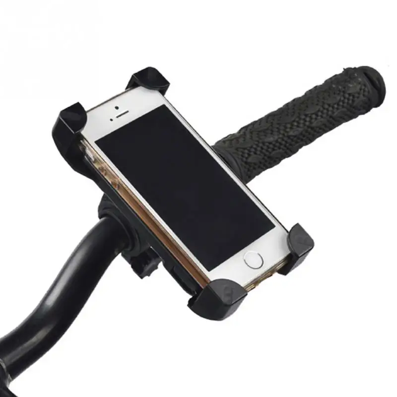 Супер Противоскользящий Универсальный 360 Вращающийся велосипедный держатель для телефона Подставка для руля кронштейн для смартфона