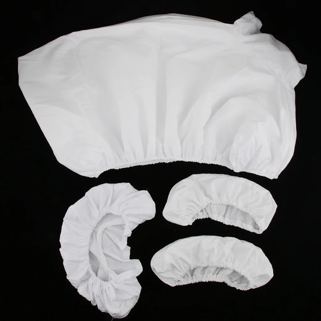 4pcs/set Professional Salon Acupuncture Massage Table Bed Fitted Sheets Pad Face Cradle Hand Pillow Cover Set Kit