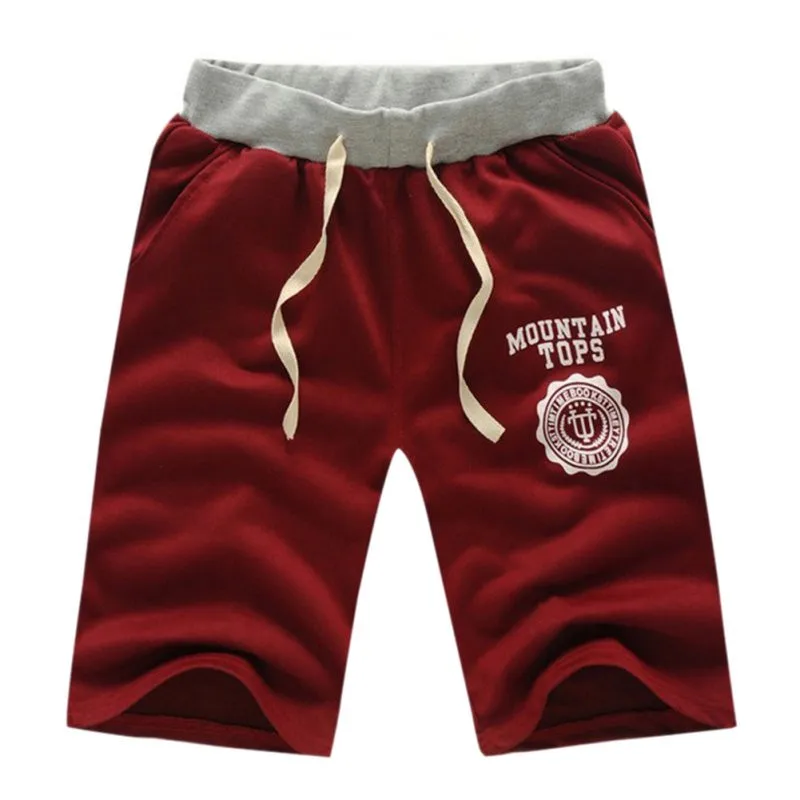 

Men's Sport Shorts Fitness Exercise Workout Sweatpants Patchwork Elastic Waist Short Trousers Running Pocket Shorts