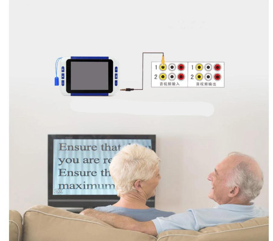 New 3.5 inch 32X Zoom Handheld Portable Video Digital Magnifier