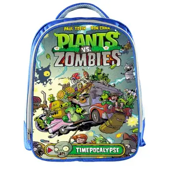

New Plants vs Zombies School Backpack Girl Boy Primary Student Schoolbags Children Cartoon backpacks