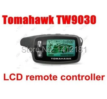 TW 9030 ЖК-дисплей пульт дистанционного управления брелок для 2 way автомобиля сигнализация Томагавк TW9030/Томагавк TW-9030 брелок цепи