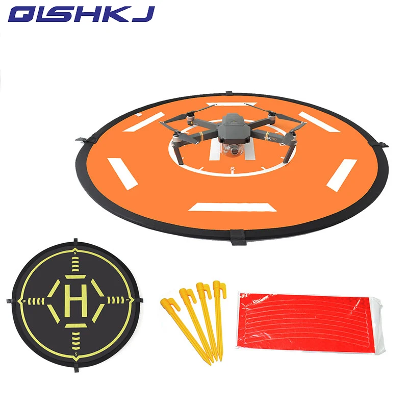 DJI Mavic 2 pro/zoom Portable Foldable Landing Pad 80CM For Air pro Phantom 3 4 inspire 1 Drone Accessories | Электроника