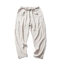 Новая мода, большие размеры 4XL 5XL, летние хлопковые свободные спортивные штаны, Мужские штаны для бега, мужские брюки, Харадзюку, домашние штаны