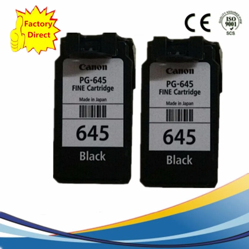 PG645XL PG 645 XL 645XL PG645 чернильные картриджи восстановленные Pixma MG2460 MG2560 MG2960 MG2965|ink