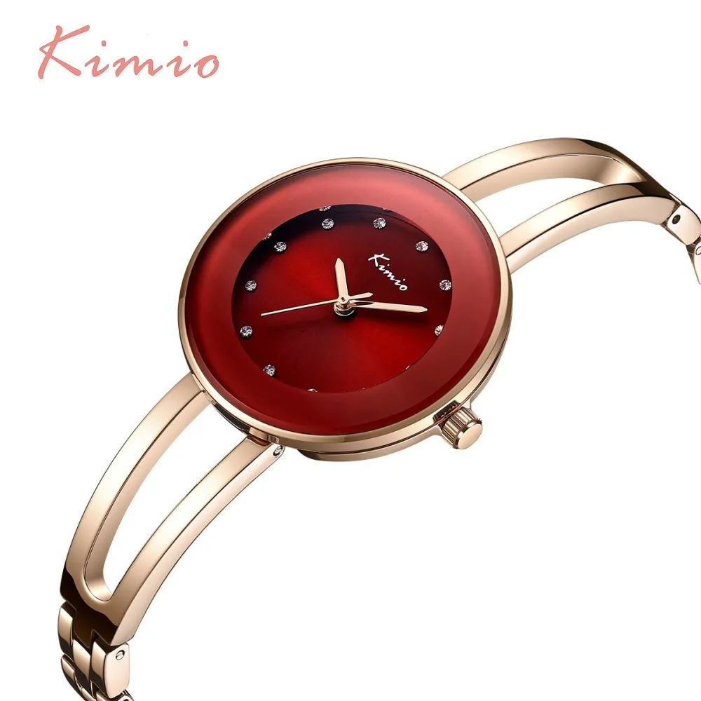 KIMIO Double Ring Dial Design Quartz Bracelet Watch Strap Rhinestone Wristwatch Women Watches Top Brand Luxury Ladies Watch Gift KIMIO Double Ring Dial Design Quartz Bracelet Watch Strap Rhinestone Wristwatch Women Watches Top Brand Luxury Ladies Watch Gift