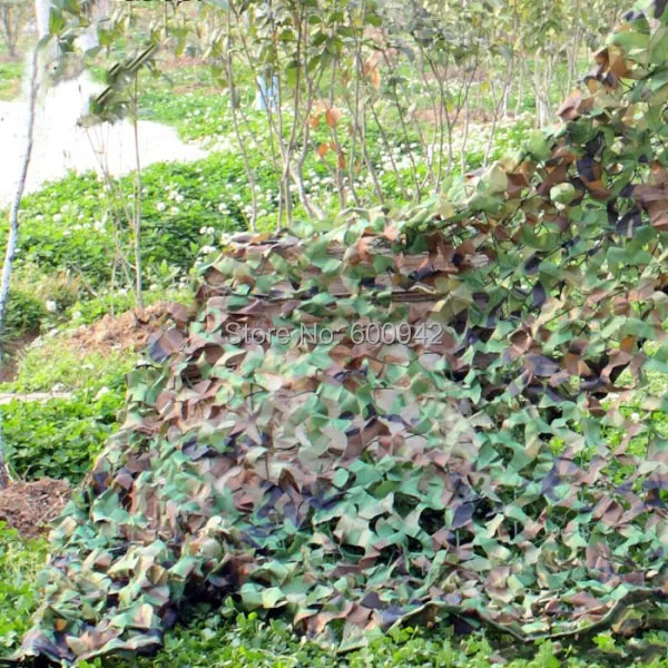 

200*300cm SURPLUS MILITARY SINGLE FOLIAGE CAMOUFLAGE NET WOODLAND CAMO