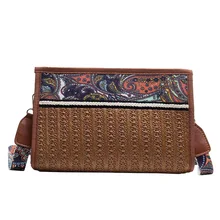618 Woven Rattan Bag Round Straw Shoulder Bag Small Beach HandBags Women Summer Hollow Handmade Messenger Crossbody Bags 618 Woven Rattan Bag Round Straw Shoulder Bag Small Beach HandBags Women Summer Hollow Handmade Messenger Crossbody Bags