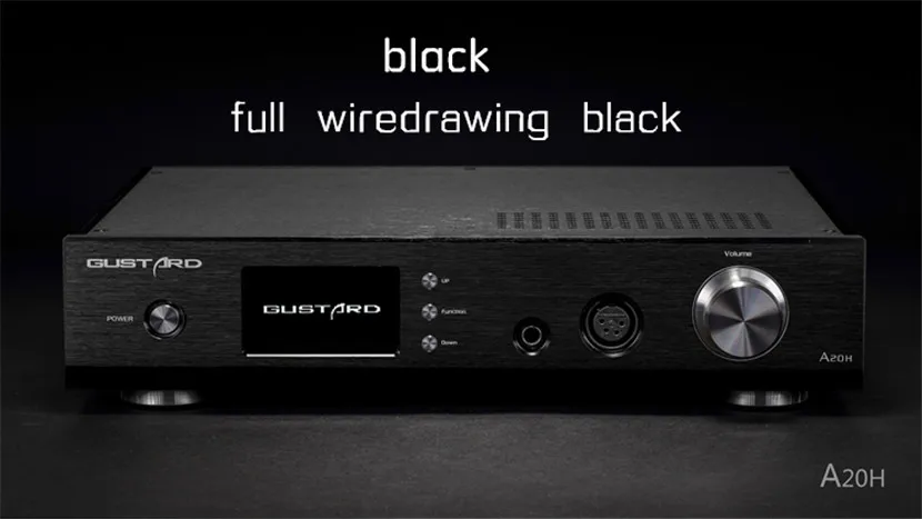 

GUSTARD A20H DAC decoder and amplifier all in one double AK4497 XMOS full balance amp All interfaces support DSD