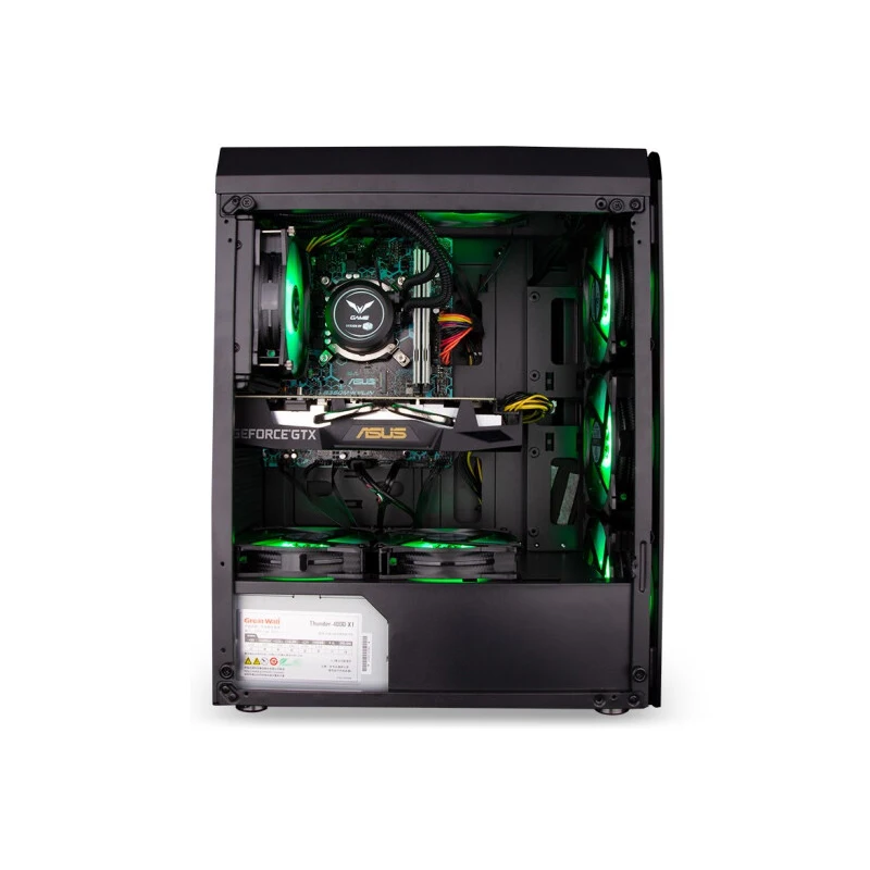 6 ядерный игровой ПК IPASON AMD Ryzen5 2600/DDR4 16G ram/1 T + 120 GSSD выделенная карта GXT1660 6G PUBG